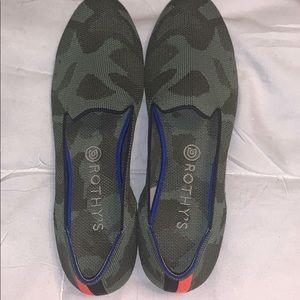 Rothys camo loafers